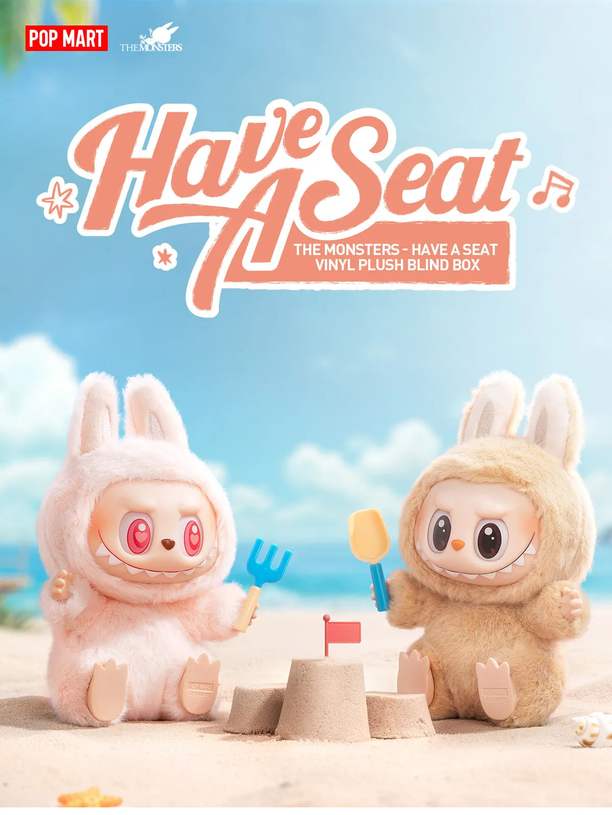 Pop Mart Labubu Have a Seat Blind Box
